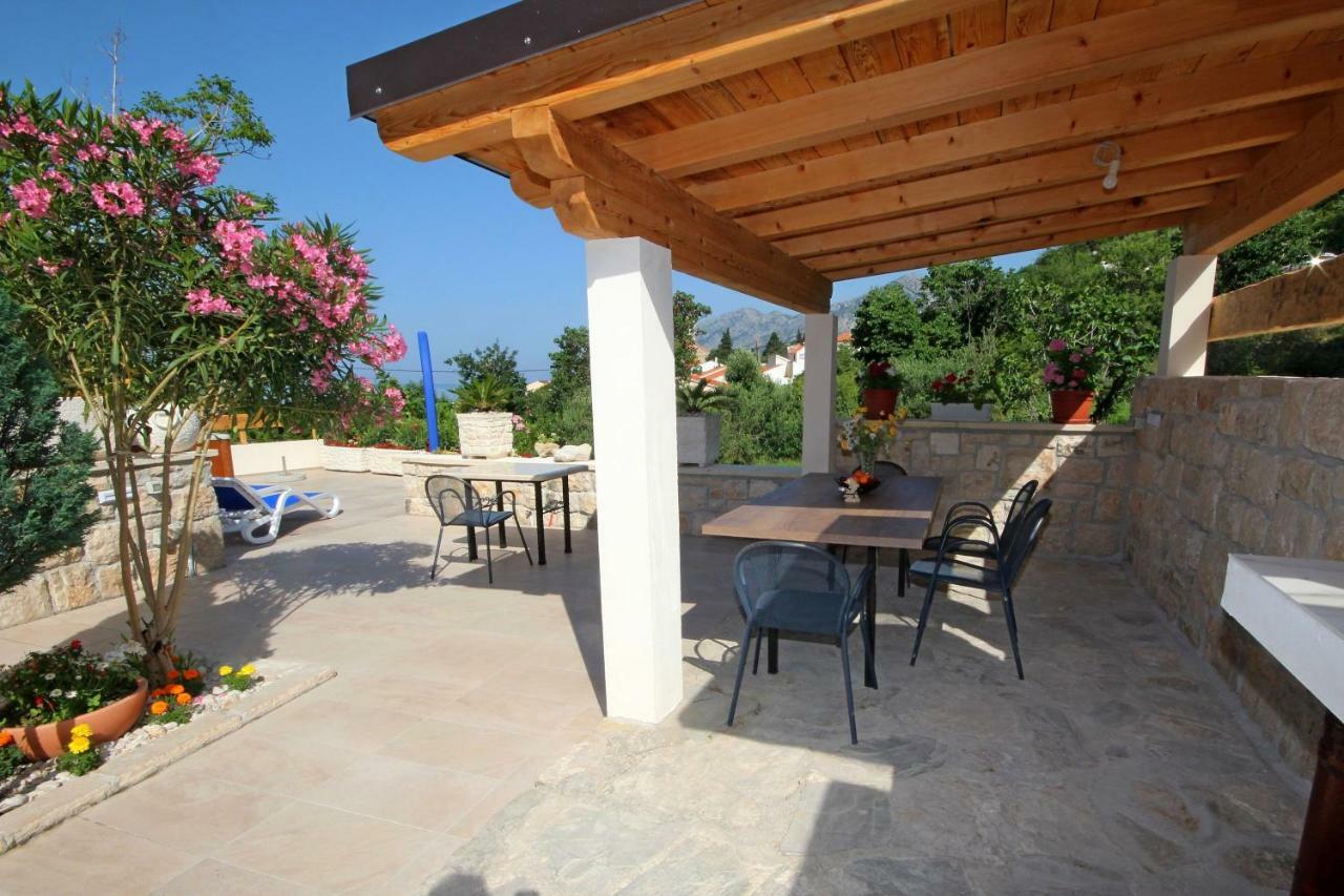 Apartmani Dalmacija Brela Exteriér fotografie